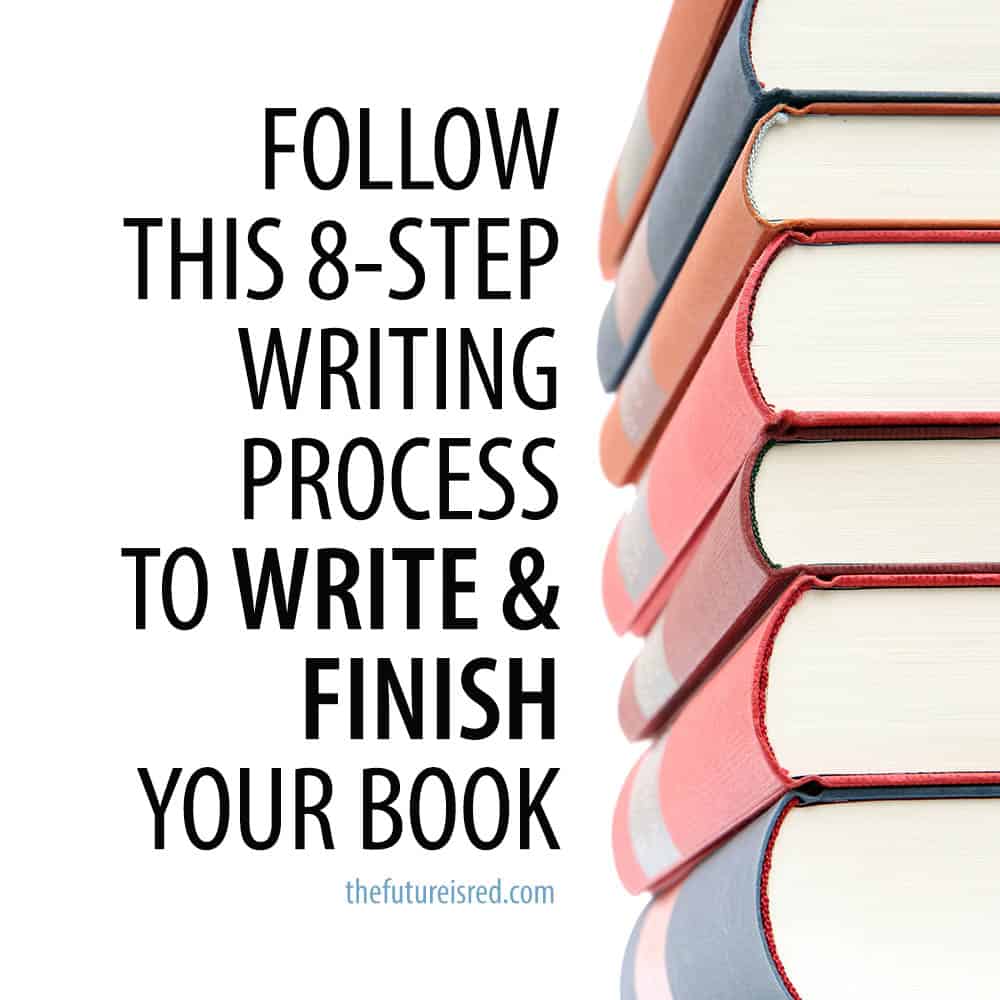 8 step writing process to write your book