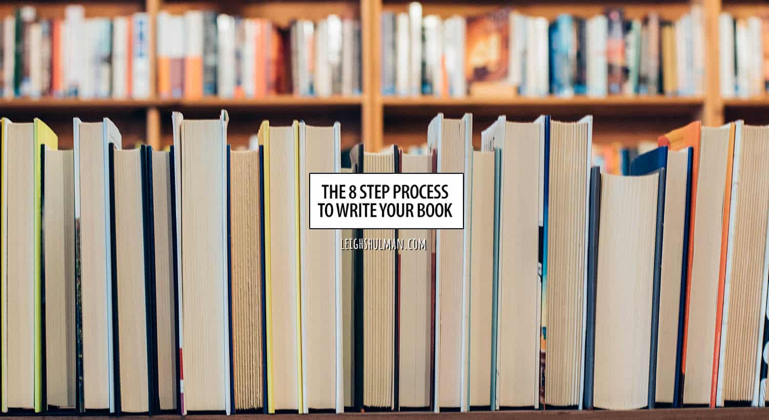 How to write a book in 8 simple steps