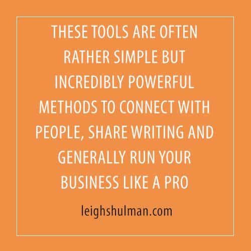 tech tools for writers