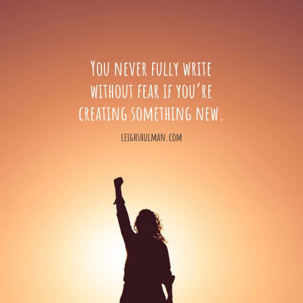 You won't feel ready to write if you're creating something new.